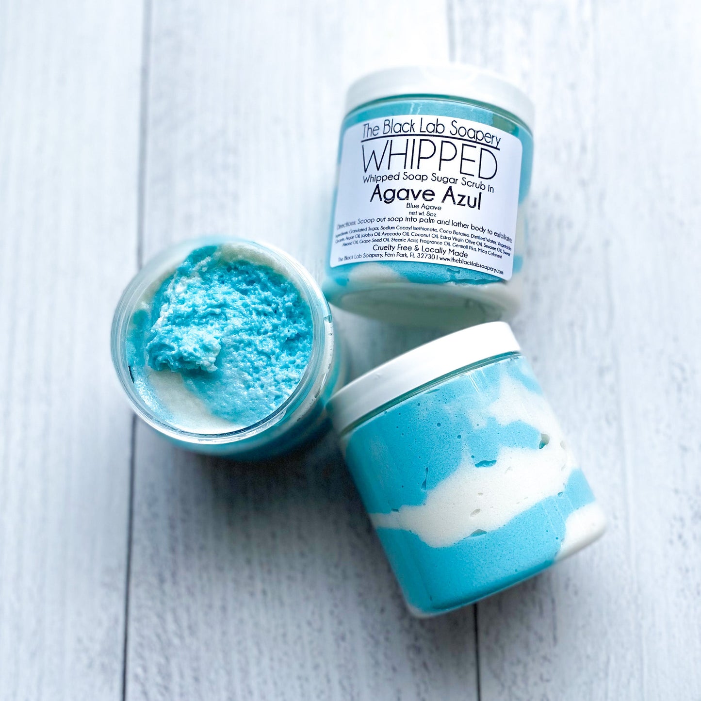 Agave Azul Whipped Soap Sugar Scrub
