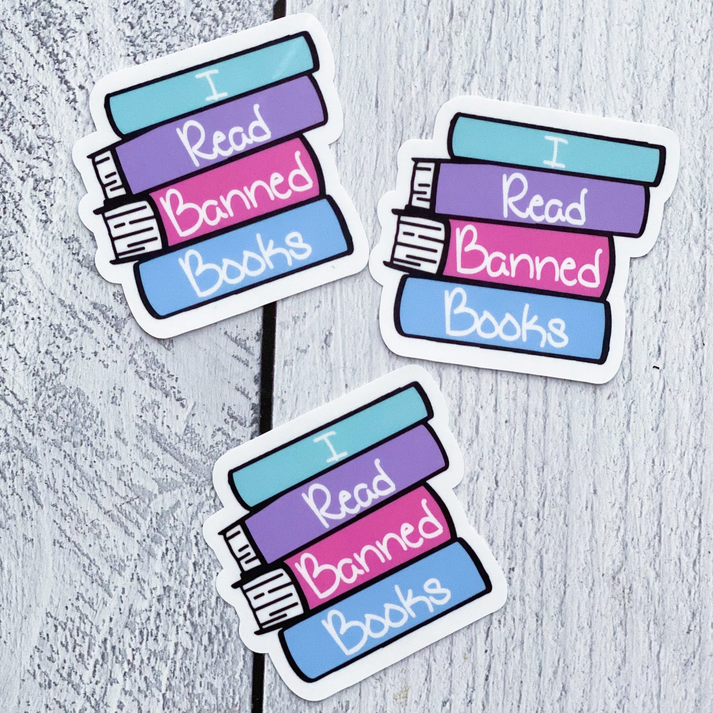 Banned Books Sticker