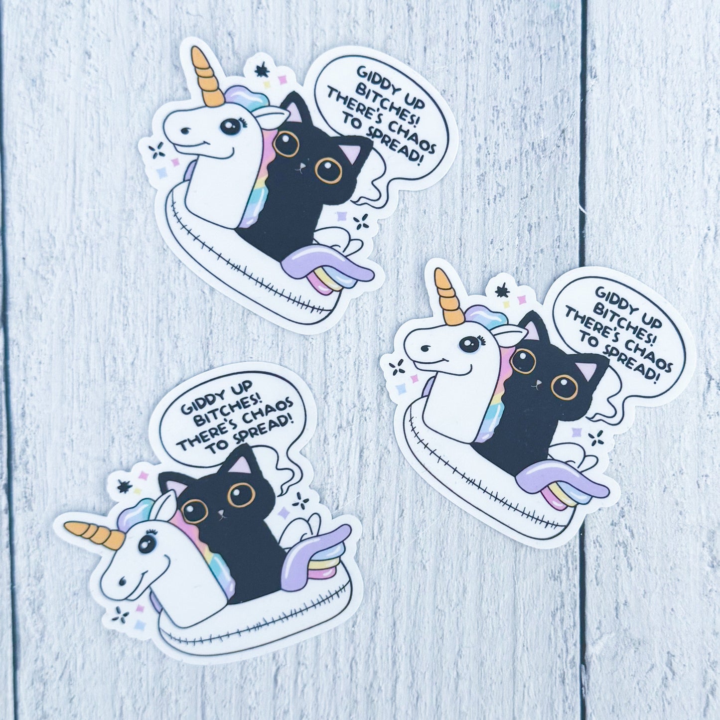 Chaos To Spread Sticker