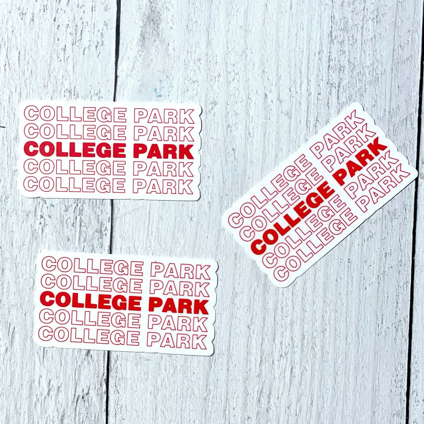 STICKER - College Park - The Black Lab Soapery