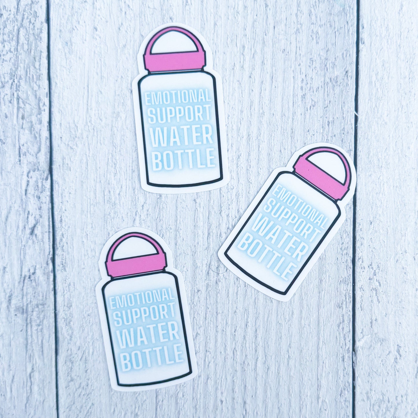 Emotional Support Water Bottle Sticker