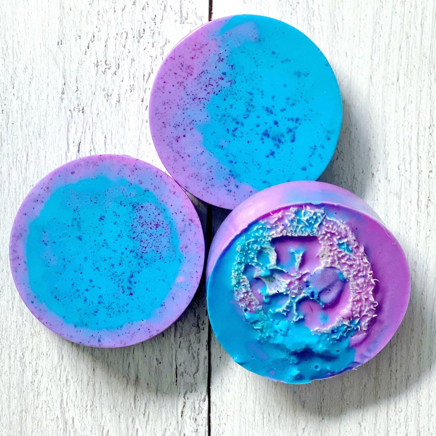 CLEANSE - Exfoliating Luffa Soap - Happy Pill - The Black Lab Soapery