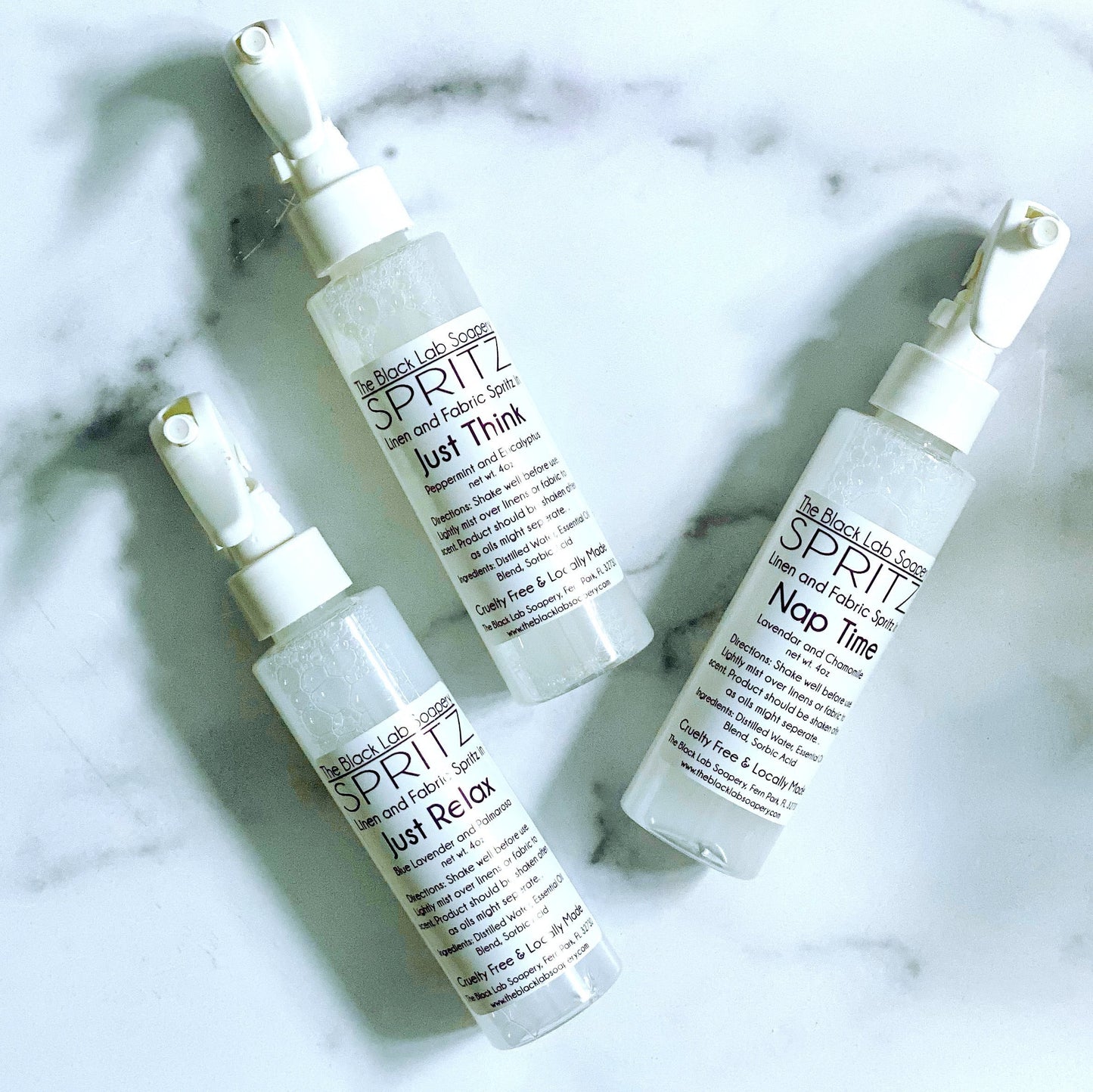 Spritz - Linen and Fabric Spritz - The Black Lab Soapery