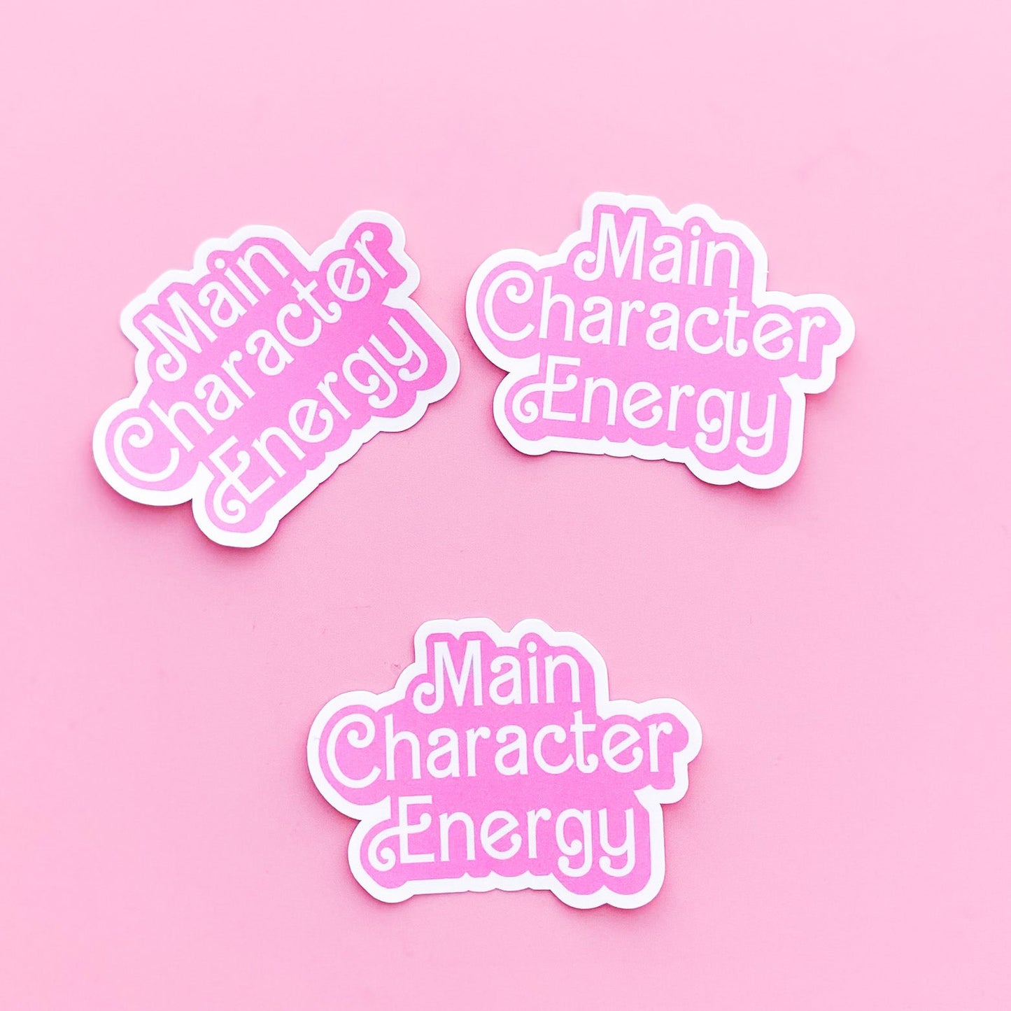 Main Character Energy Sticker