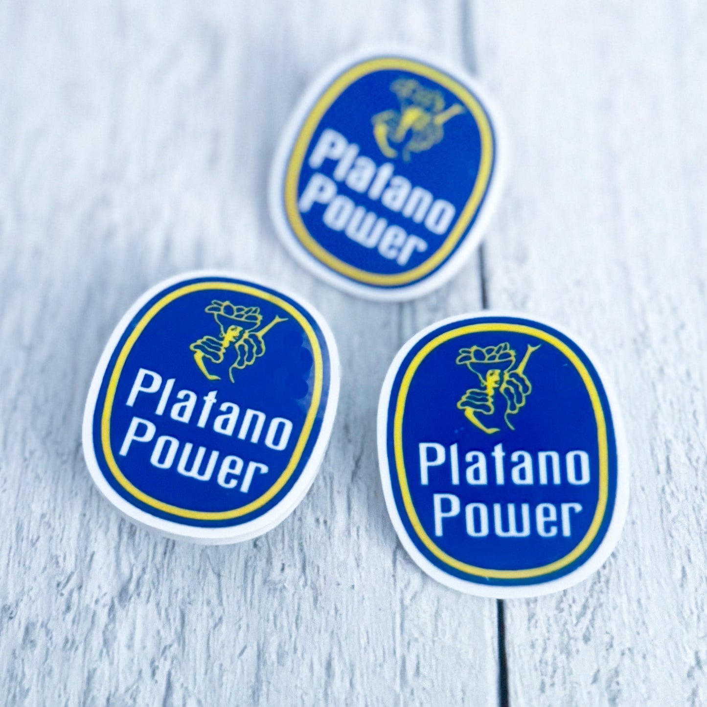 Platano Power Acrylic Pin