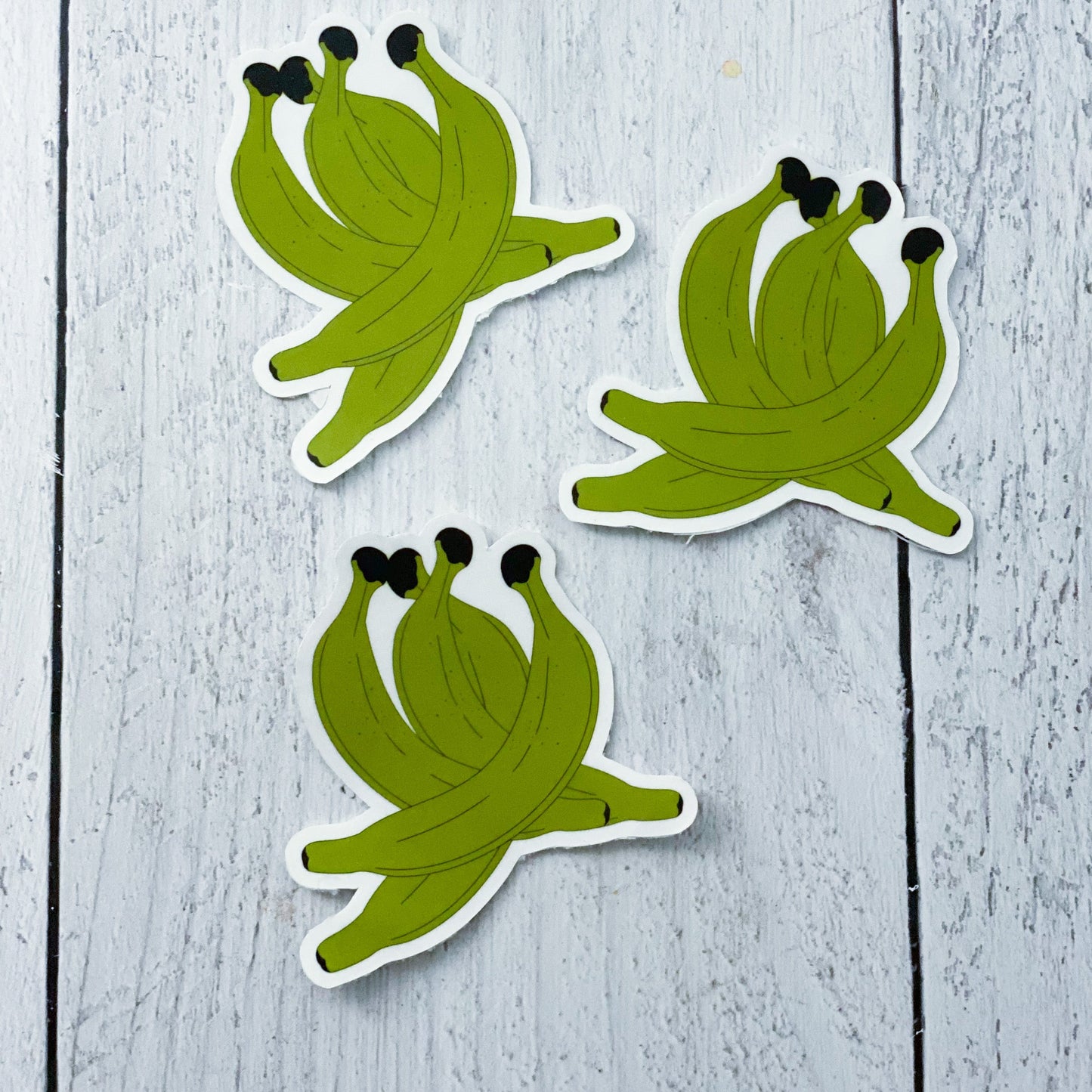 Plátano Verde Sticker