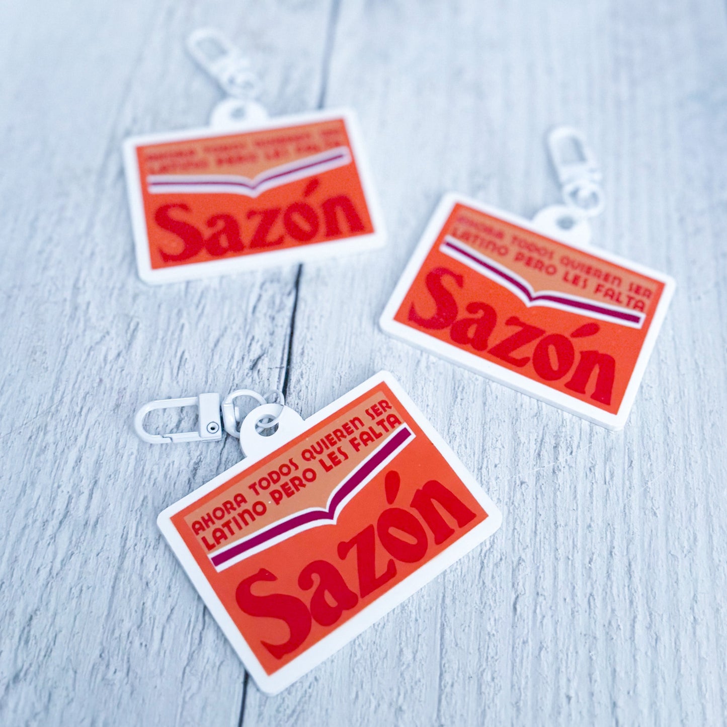 Sazon Acrylic Keychain