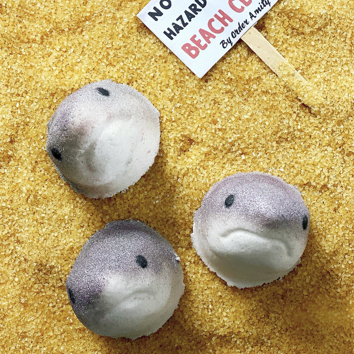 SOAK - Bath Bomb - Shark Week - The Black Lab Soapery