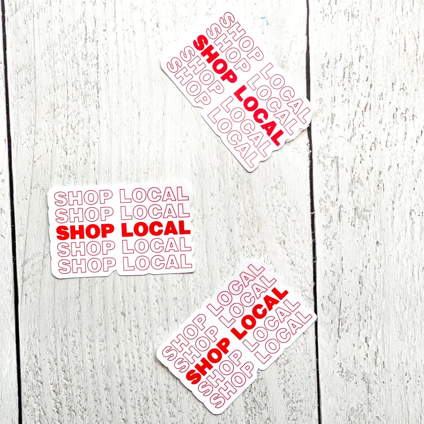 Shop Local Sticker