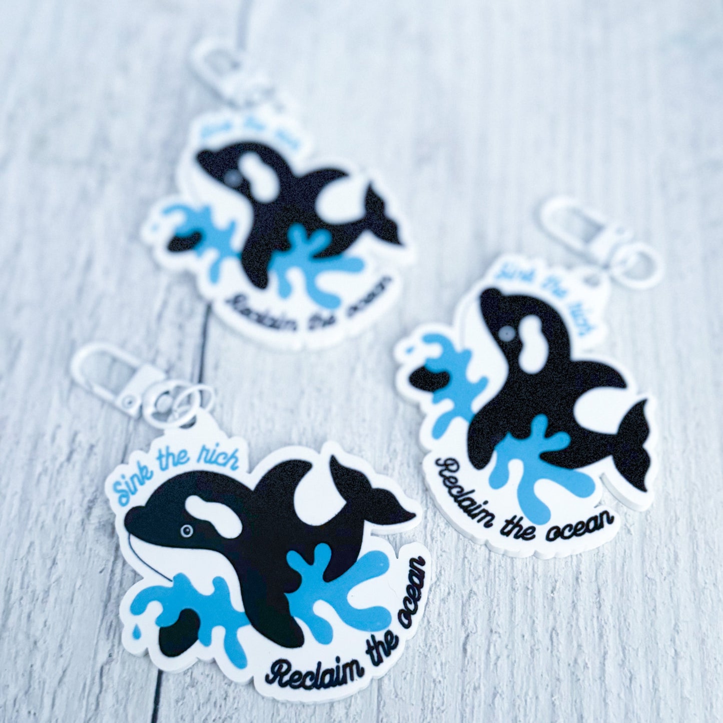 Sink The Rich Acrylic Keychain