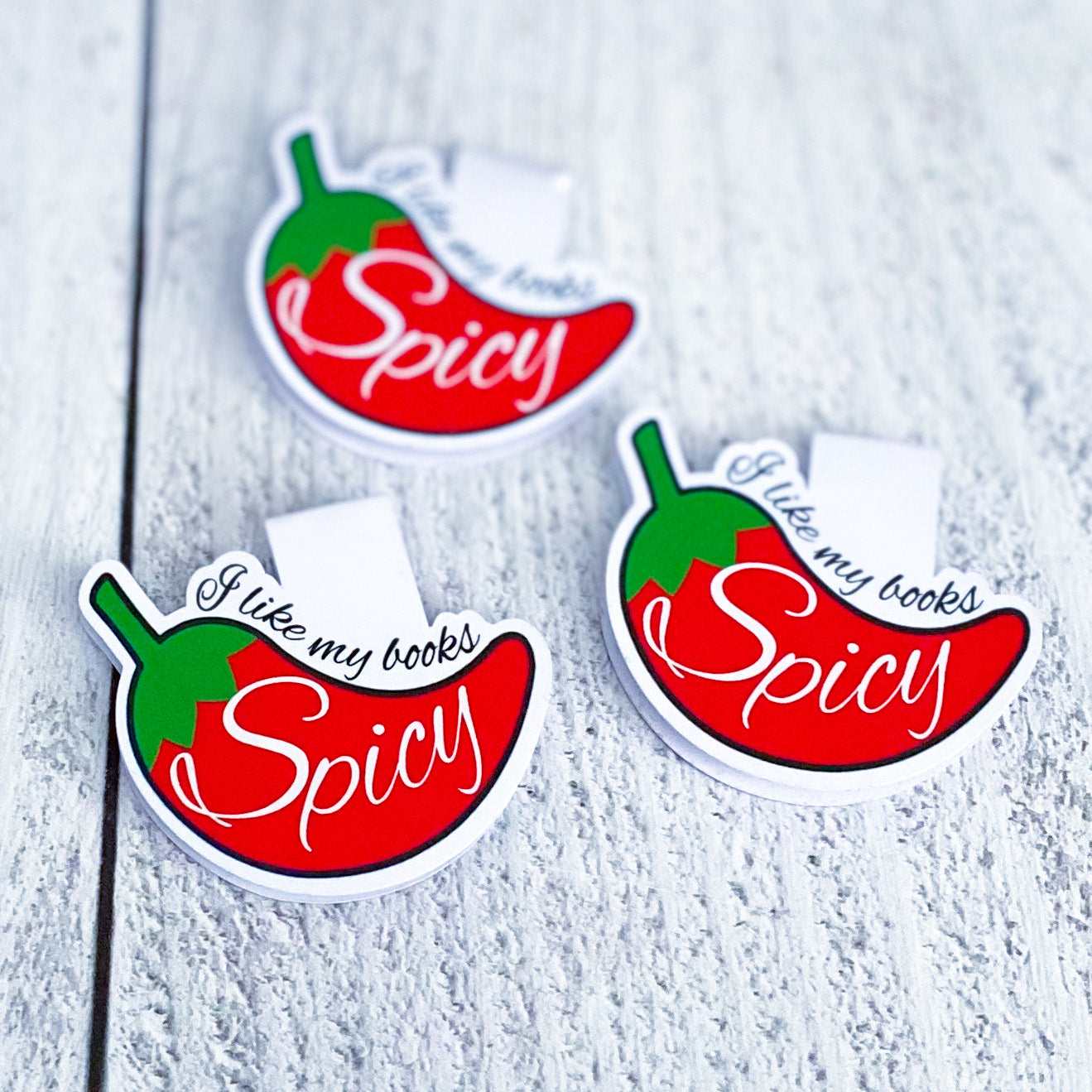 Spicy Books Bookmark