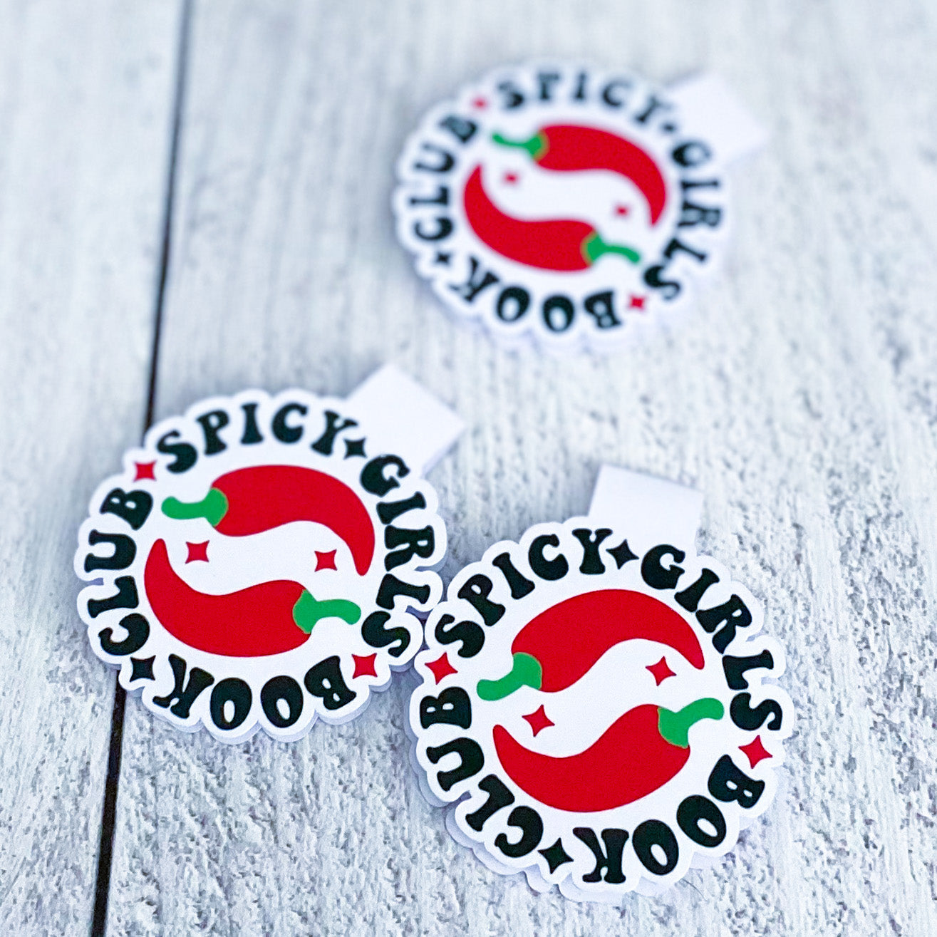 Spicy Girls Book Club Bookmark