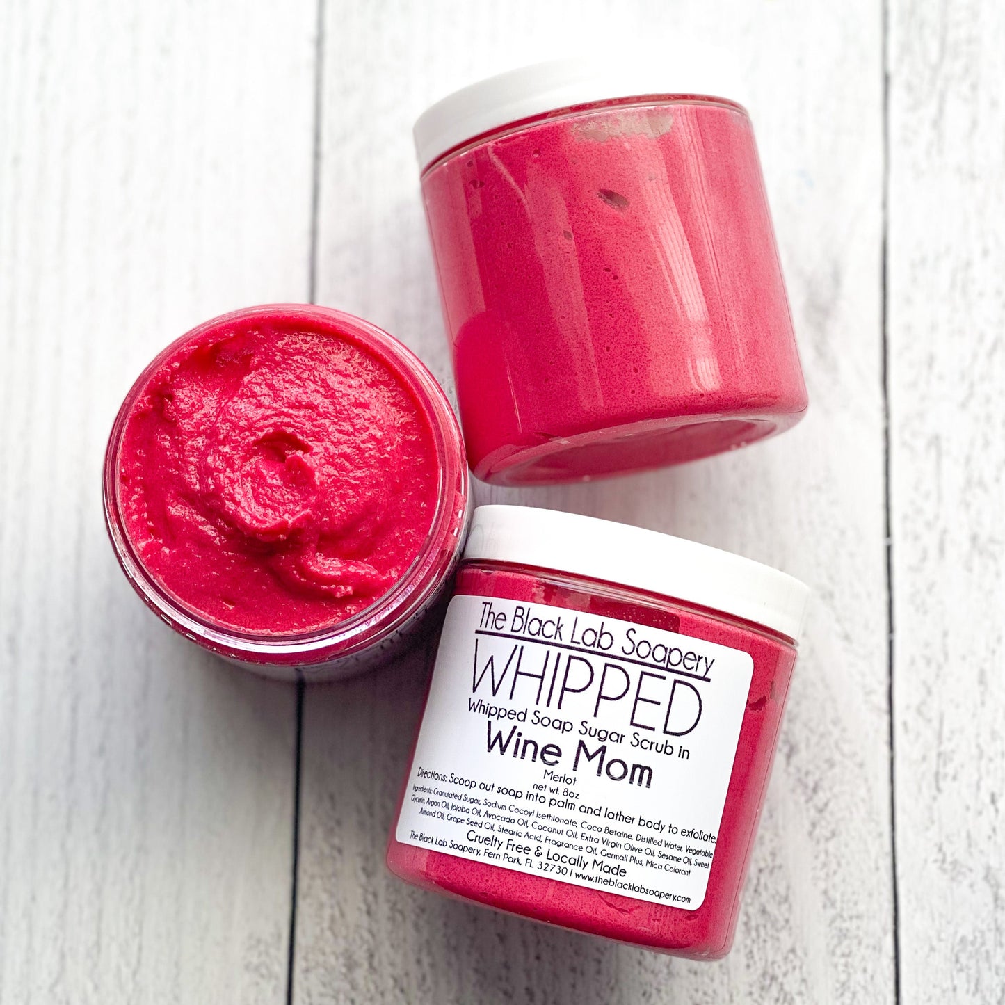 Wine Mom Whipped Soap Sugar Scrub