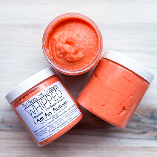 I Am An Autumn Whipped Soap Sugar Scrub