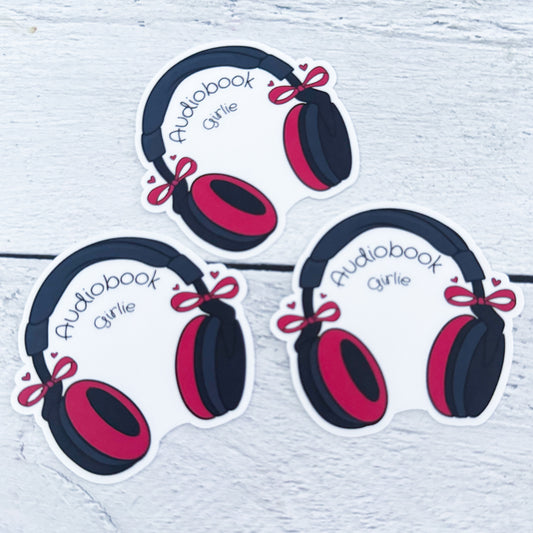 Audiobook Girlie Sticker