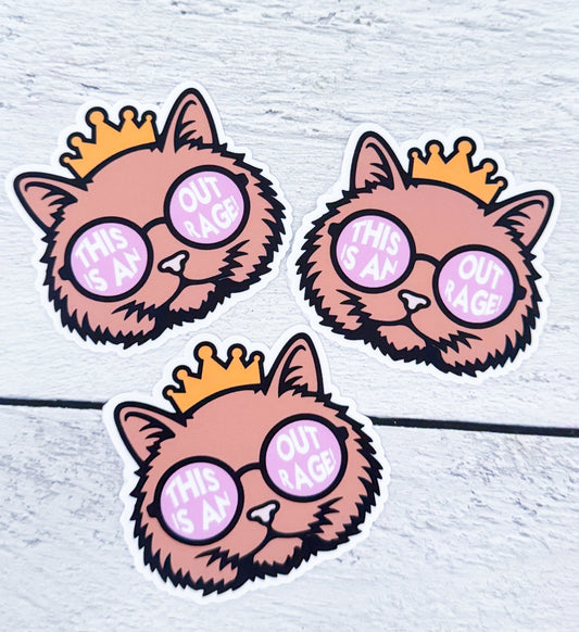 Princess Donut Sticker