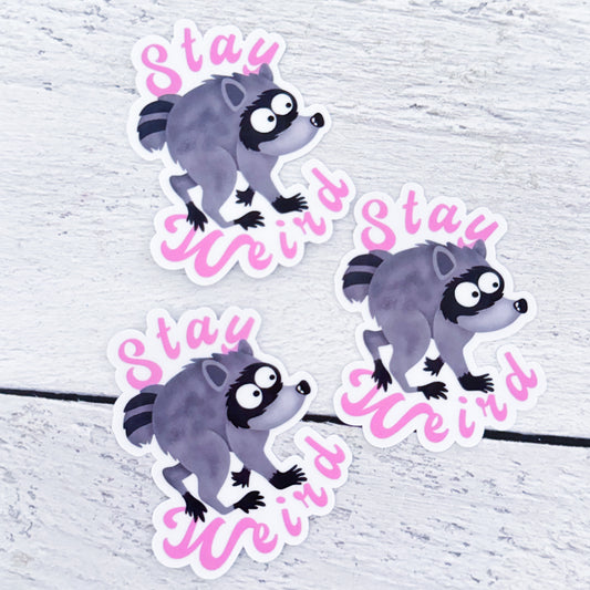 Stay Weird Jimothy Sticker