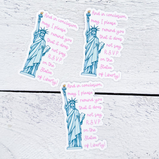 RSVP Sticker