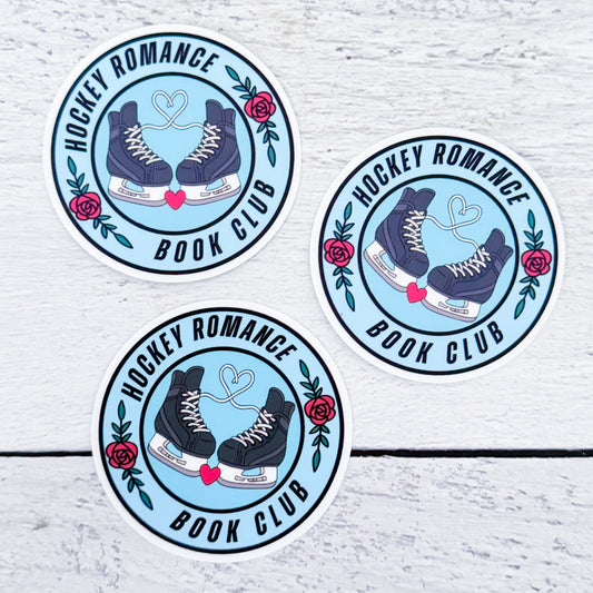 Hockey Romance Book Club Sticker