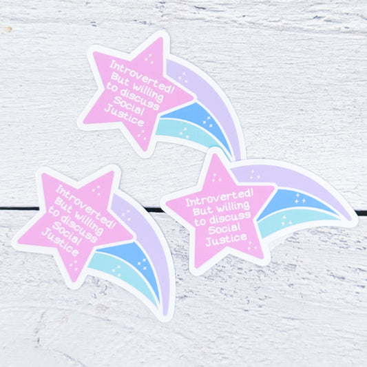 Social Justice Sticker