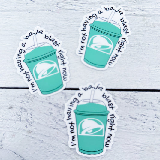 Baja Blast Sticker