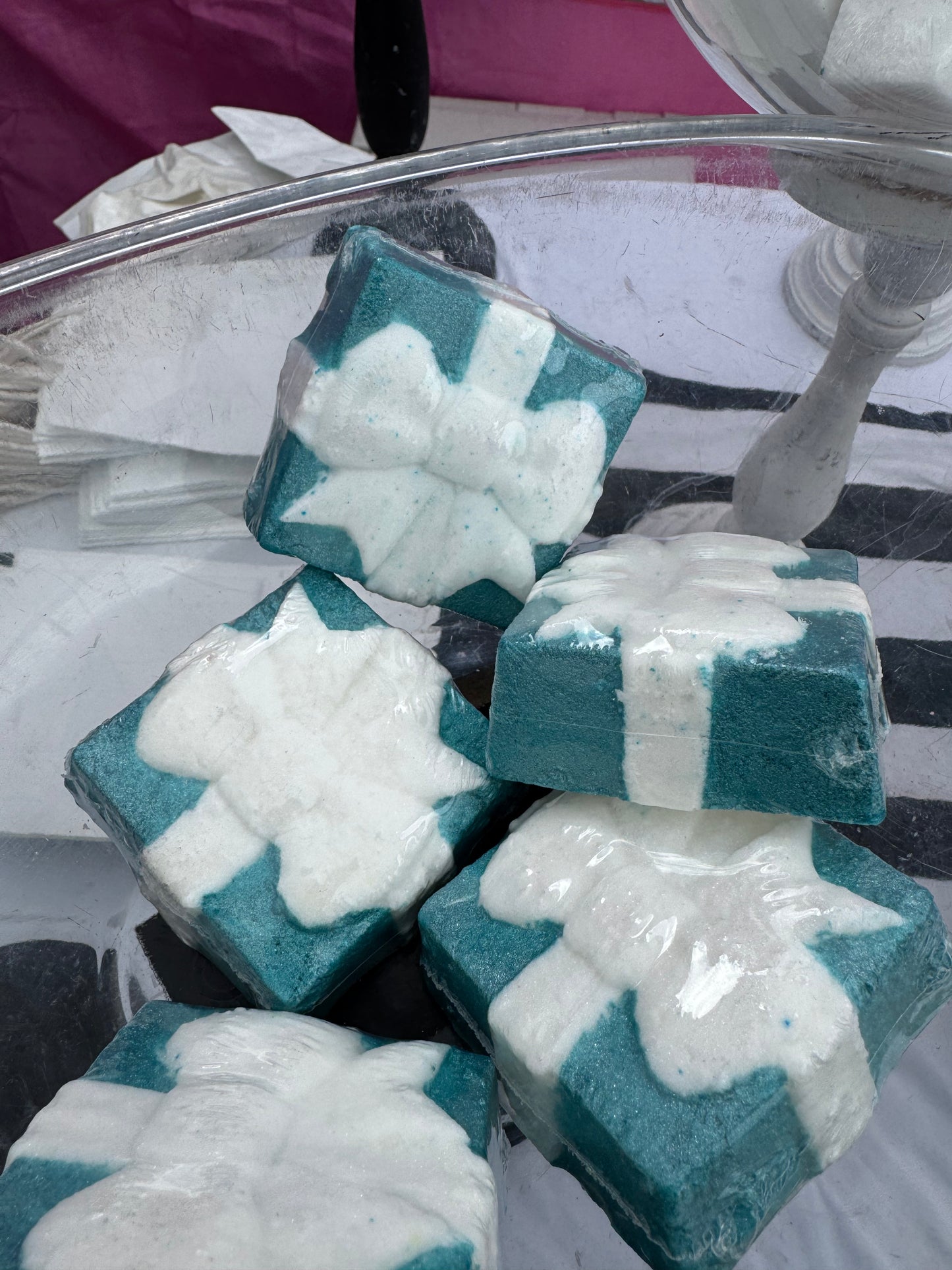 Little Blue Box Bath Bomb