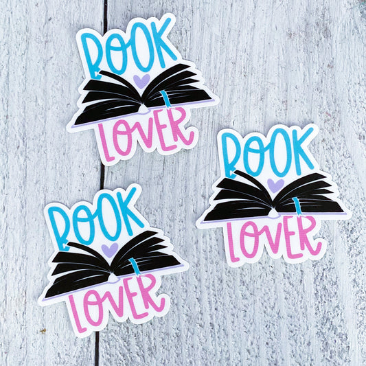 Book Lover Sticker