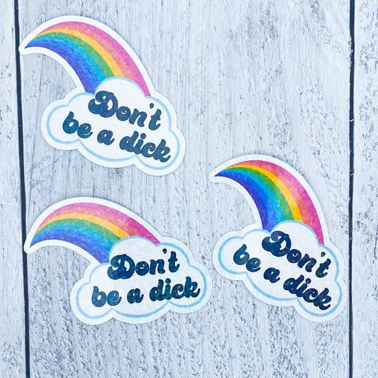 Don’t Be Sticker