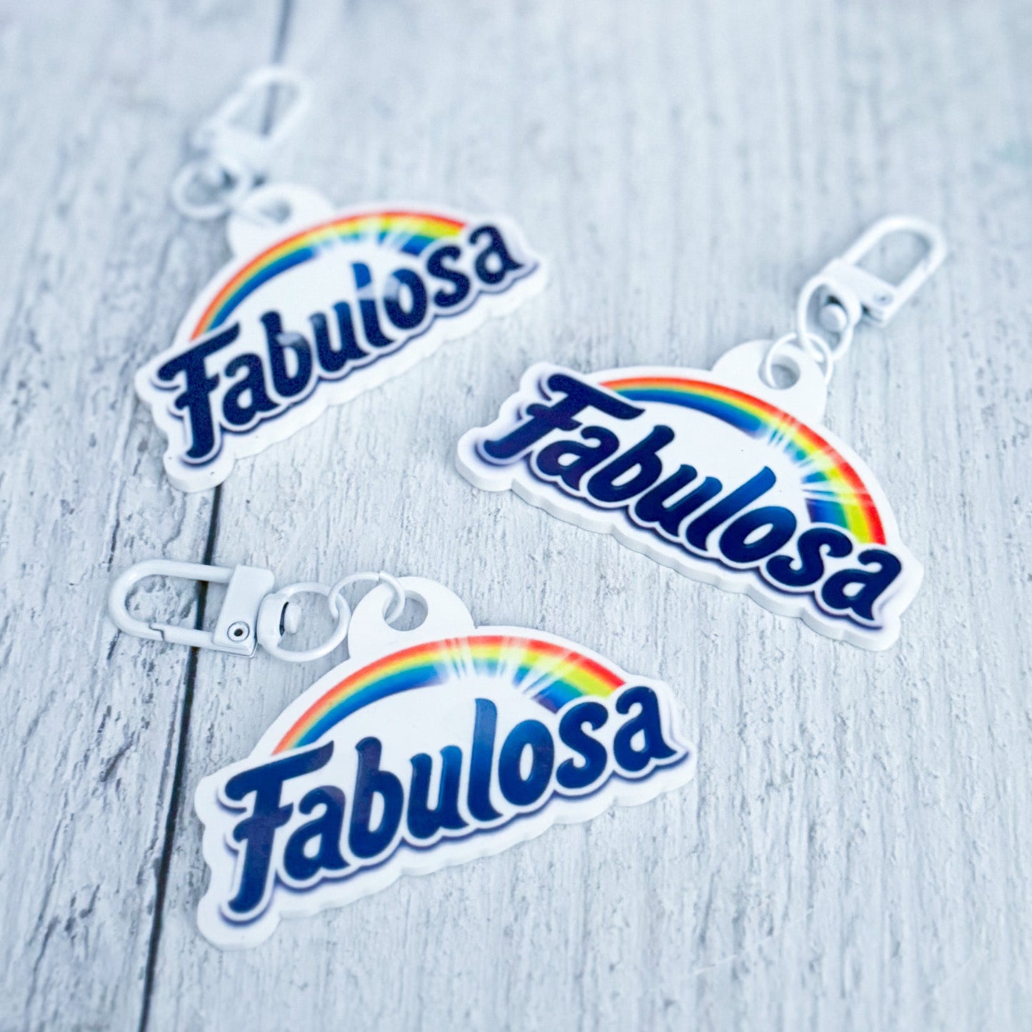 Fabulosa Acrylic Keychain