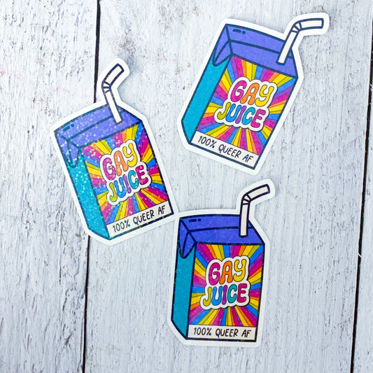 Gay Juice Sticker