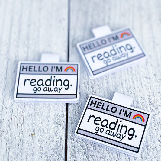 Hello Reading Bookmark