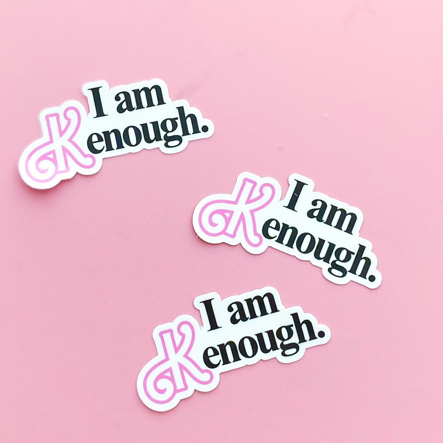 I am Kenough Sticker