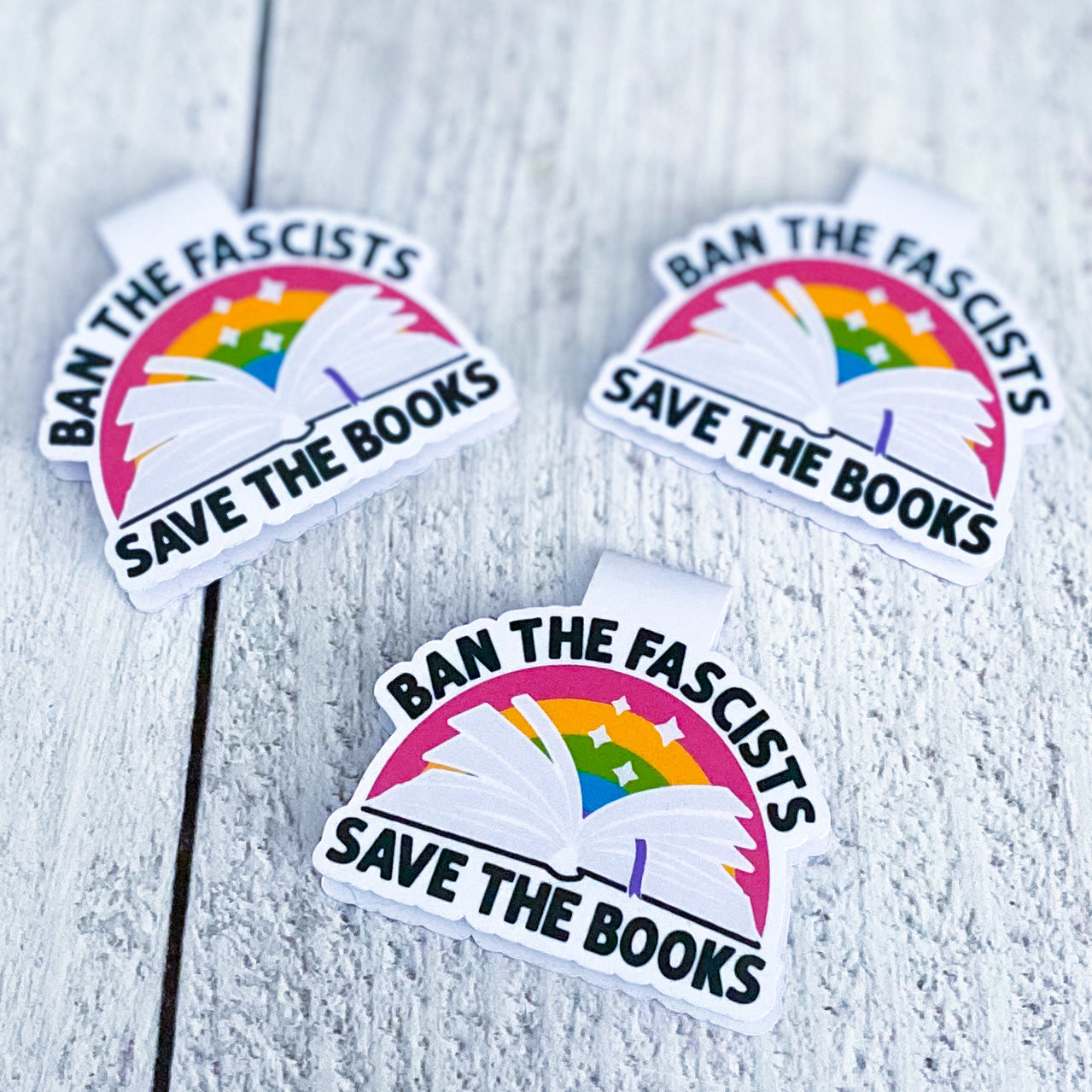 Save The Books Bookmark