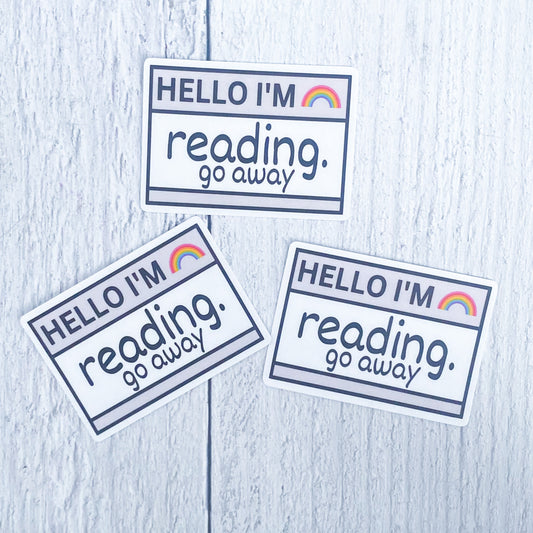 Reading Sticker