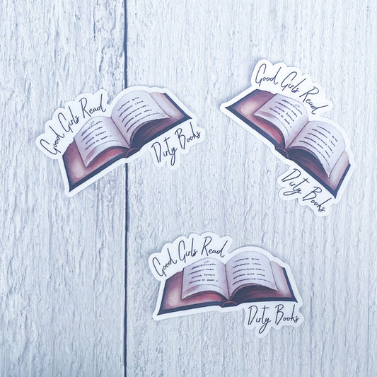 Dirty Books Sticker