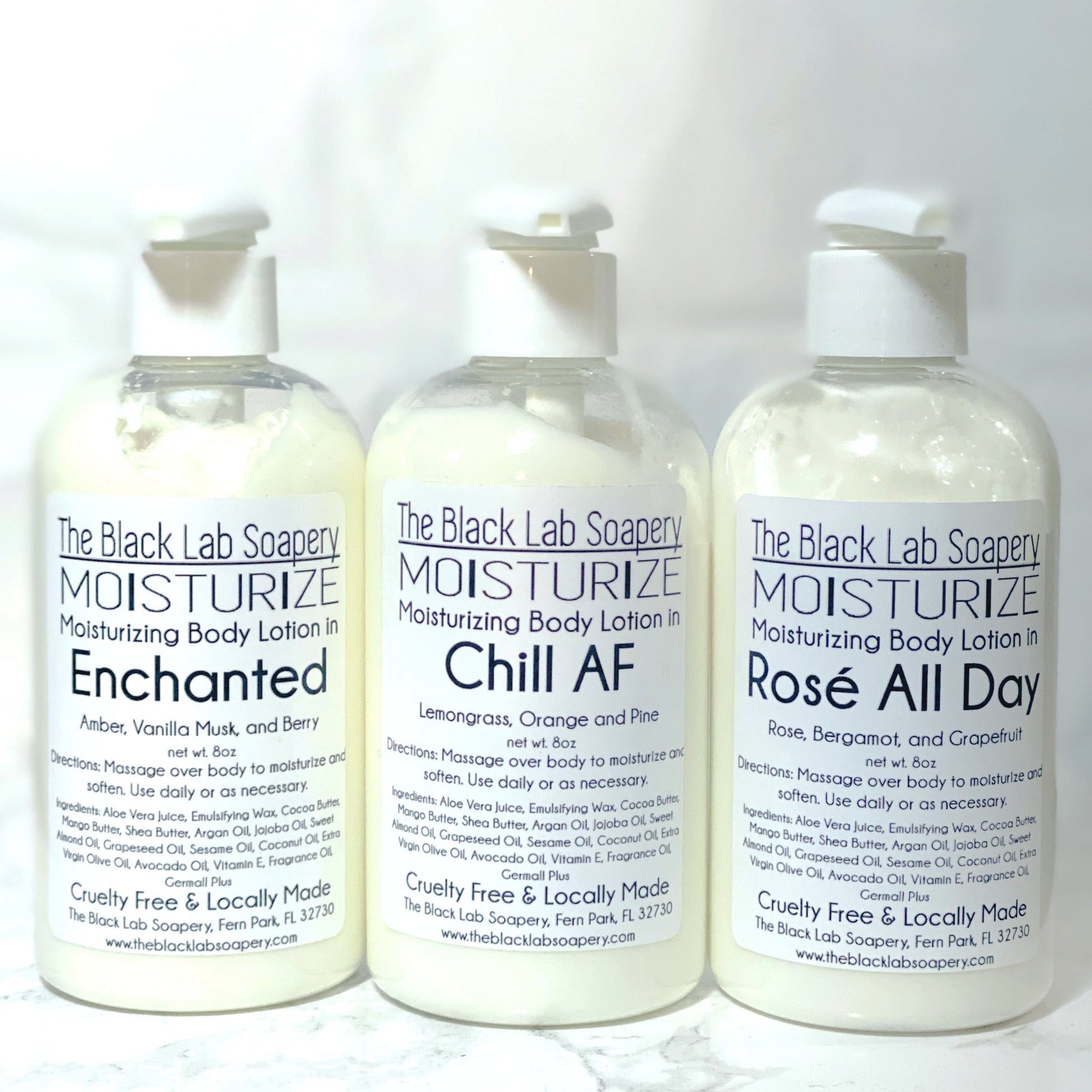 MOISTURIZE - Body Lotion - The Black Lab Soapery