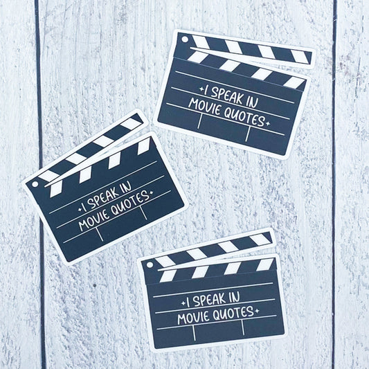 Movie Quotes Sticker