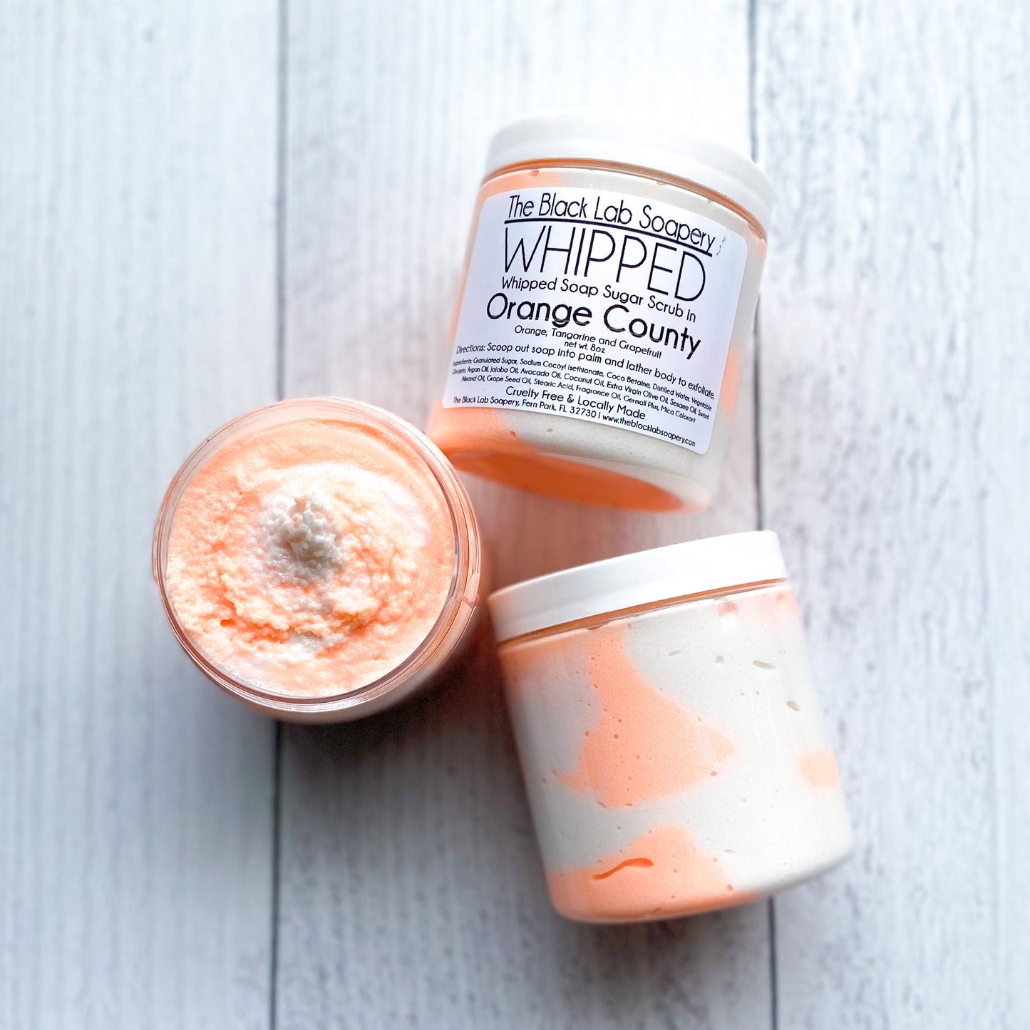 Orange County Whipped Soap Sugar Scrub