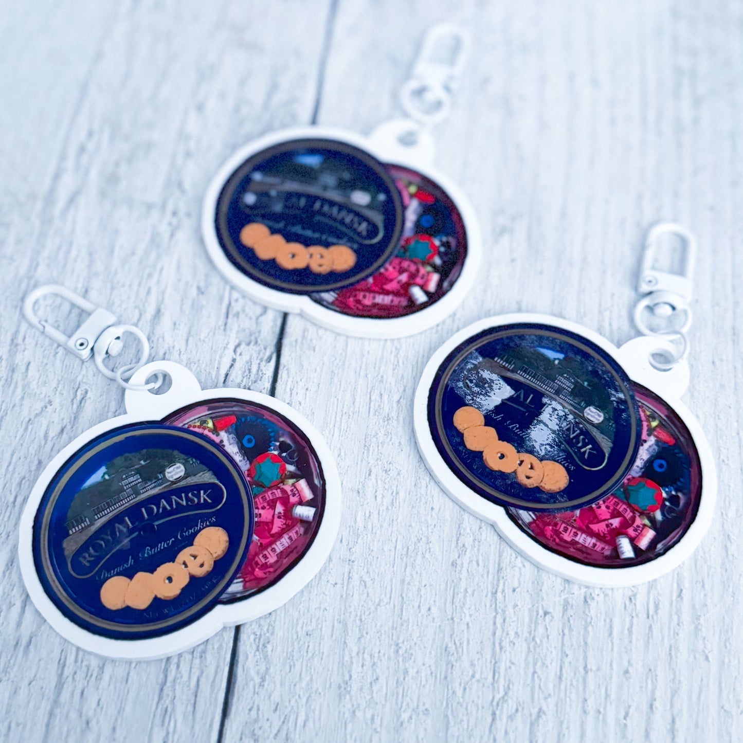 Sewing Kit Acrylic Keychain