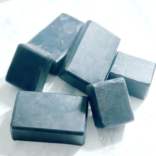 Tea Tree and Charcoal Facial Cleansing Bar - The Black Lab Soapery