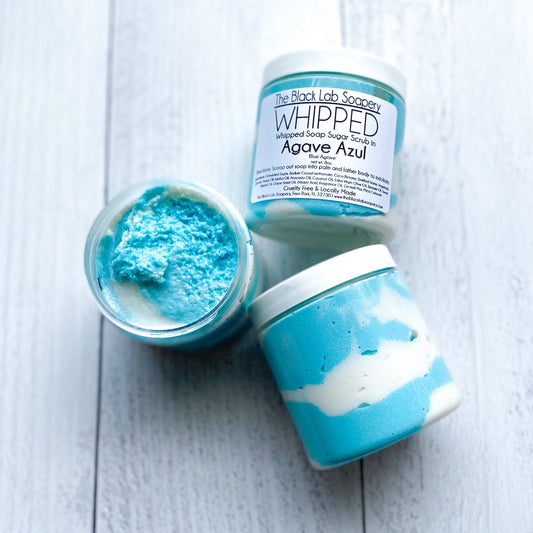 WHIPPED - Sugar Scrub Soap - Agave Azul