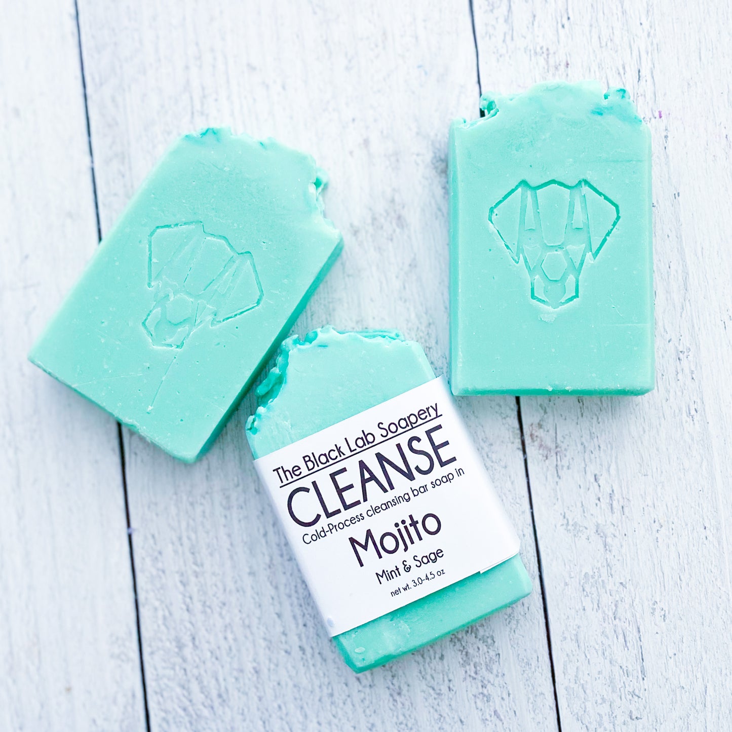 CLEANSE - Cold Process Cleansing Bar Soap - Mojito