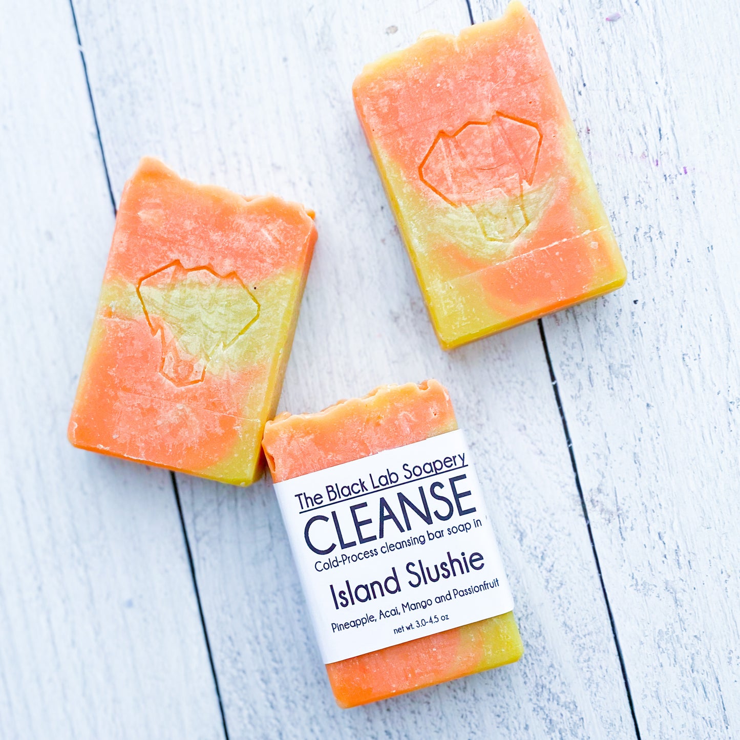 CLEANSE - Cold Process Cleansing Bar Soap - Island Slushie